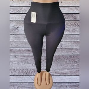 High-Waisted Black Leggings